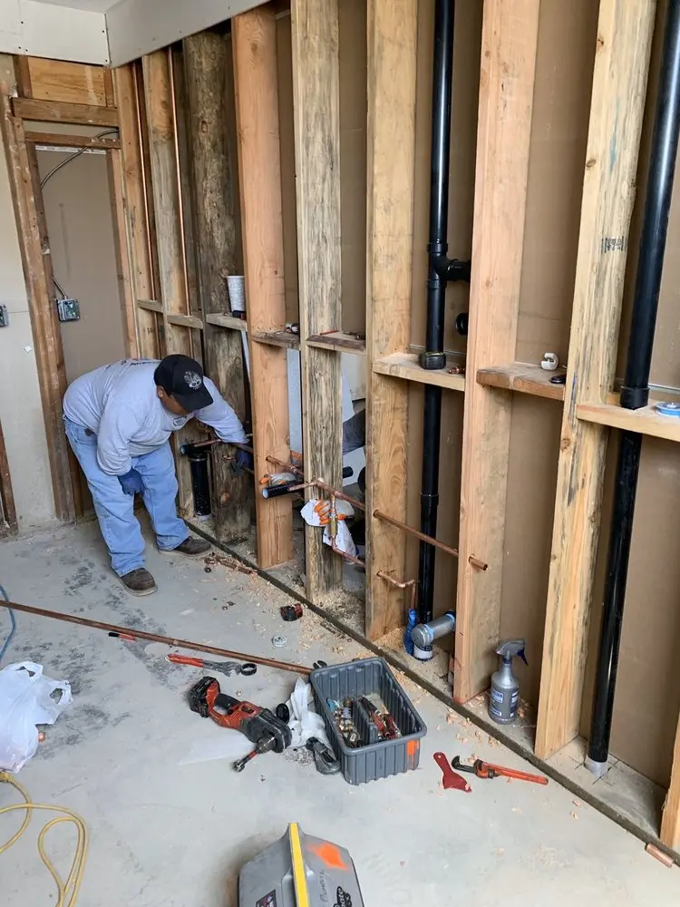 Commercial rough-in plumbing for Gas Line Repair in Beekmantown